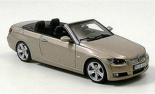 Bmw 330 cabriolet 1/43 Autoart E93 Cabrio beige 2006 modellautos
