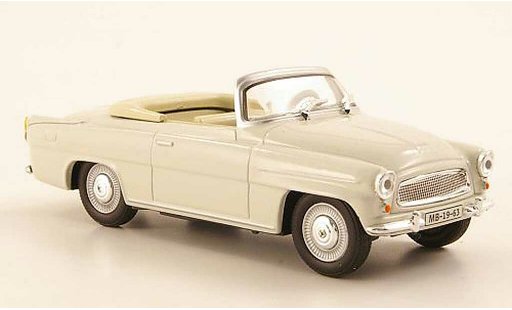 Skoda Felicia Roadster 1/43 Abrex grau modellautos