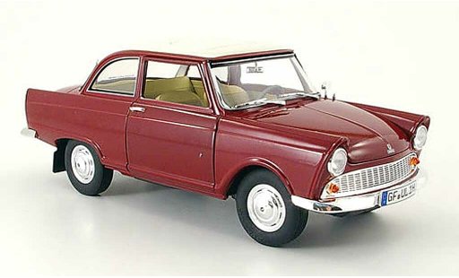 DKW Junior Berline 1/18 Revell rot weiss 1959 modellautos