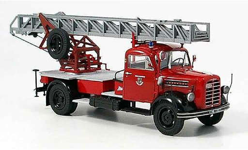 Borgward B 2500 pompiers 1/43 Schuco pompier Stadt Mayen Drehleiter modellautos