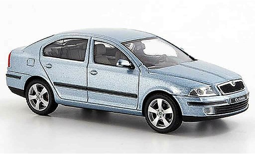 Skoda Octavia Base 1/43 Abrex grau metallisee grau modellautos
