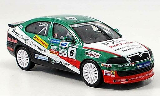 Skoda Octavia Cup 1/43 Abrex no.6 2005 modellautos