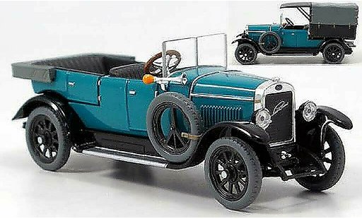 Skoda 110 L 1/43 Abrex Laurin & Klement Combi Limousine/Lieferwagen blaugr&Atilde;&frac14;n 1927 modellautos
