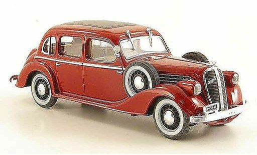 Skoda Superb 1938 1/43 Abrex 913 rot modellautos