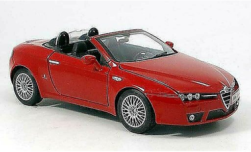 Alfa Romeo Spider Brera cabriolet 1/18 Norev rot 2006 modellautos