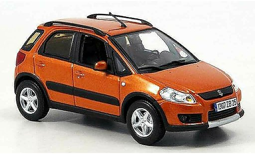 Suzuki SX4 Base 1/43 Norev orange 2006 modellautos