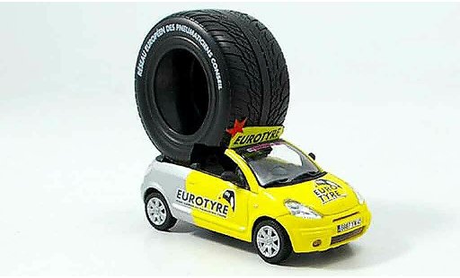 Citroen C3 Pluriel 1/43 Norev eurotyres tour de france 2006 modellautos