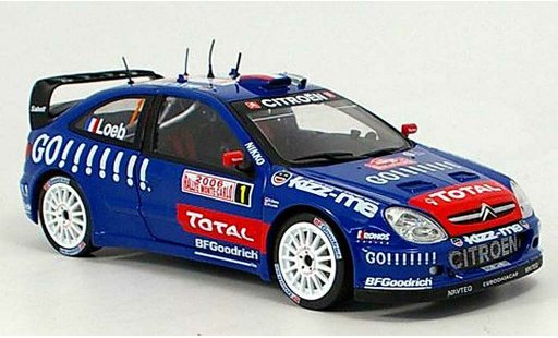 Citroen Xsara WRC 2006 1/18 Solido no.1 total rallye monte carlo modellautos