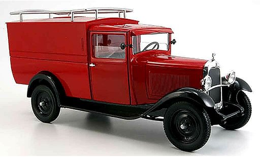 Citroen C4 1930 1/18 Solido kastenwagen modellautos