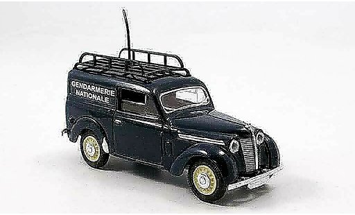 Renault Juvaquatre Base 1/43 Solido lieferwagen gendamerie 1952 modellautos
