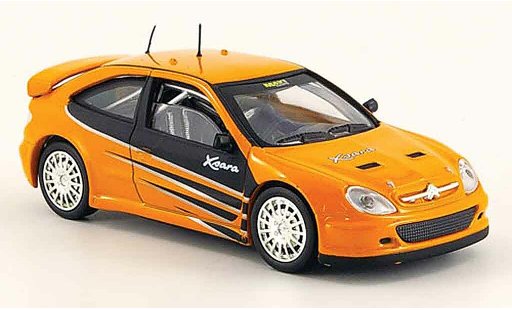 Citroen Xsara tuning 1/43 Solido orange modellautos