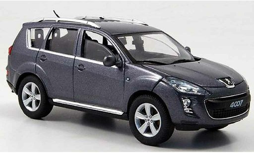 Peugeot 4007 Base 1/43 Solido grau collection exklusiv 2007 modellautos
