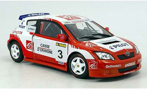 Toyota Corolla Trophee Andros 1/18 Solido no.3 prost collection 2006 modellautos