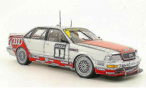 Audi V8 dtm 1/18 Minichamps Quattro No.1 F.Biela Team AZR Saison 1992 modellautos