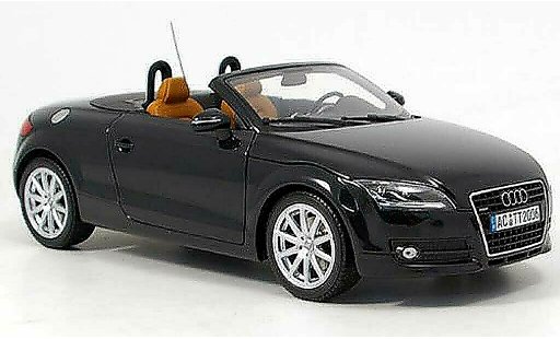Audi TT roadster 1/18 Minichamps schwarz 2006 modellautos