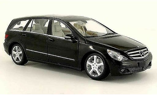 Mercedes Classe R Base 1/18 Minichamps schwarz 2005 modellautos