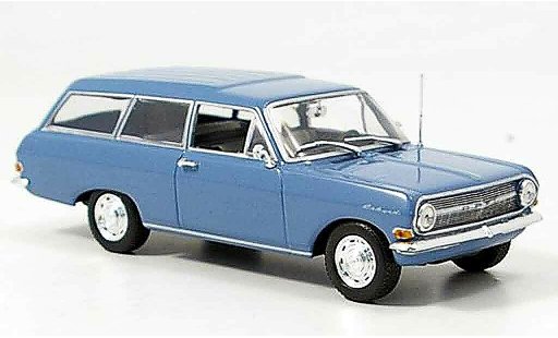 Opel Rekord A 1/43 Minichamps caravan blau 1962 modellautos