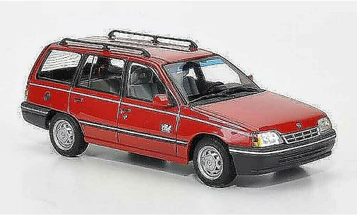 Opel Kadett E Caravan 1/43 Minichamps rot 1989 modellautos