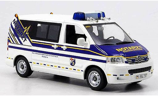 Volkswagen Combi Base 1/43 Minichamps t5 transporter bundeswehr notarzt 2002 modellautos