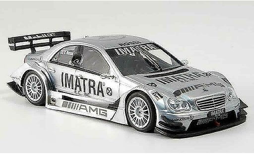 Mercedes Classe C AMG 1/43 Minichamps Test V.Rossi avec Figur modellautos