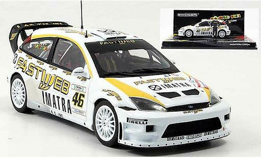 Ford Focus RS WRC 1/43 Minichamps V.Rossi Sieger Monza Show 2006 modellautos