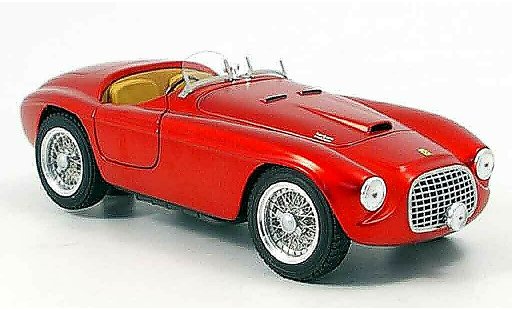 Ferrari 166 MM 1/18 Hot Wheels Elite barchetta serie elite rot 60th modellautos
