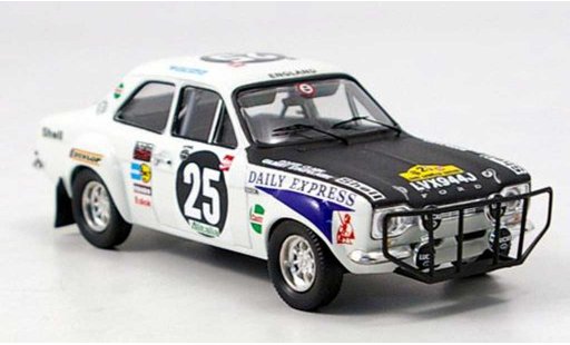 Ford Escort RS 1600 1/43 Trofeu No.25 R.Clark / G.Staepelaere East African Safari 1971 modellautos