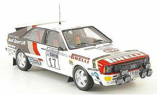 Audi Quattro rallye 1/43 Trofeu Wilson RAC Rally 1982 modellautos