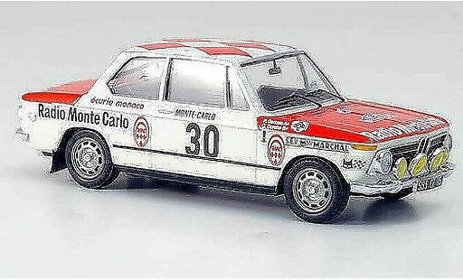 Bmw 2002 tii 1/43 Trofeu No.30 Dorche/Gertosio Rally Monte Carlo 1975 modellautos