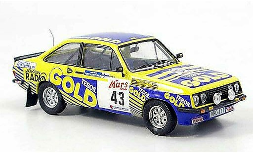 Ford Escort RS 2000 1/43 Trofeu No.43 Kankkunen 1000 Lakes 1979 modellautos