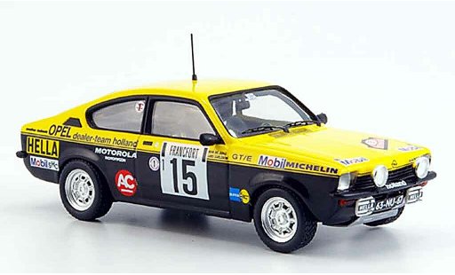 Opel Kadett GT 1/43 Trofeu e carlsson rallye monte carlo 1977 modellautos