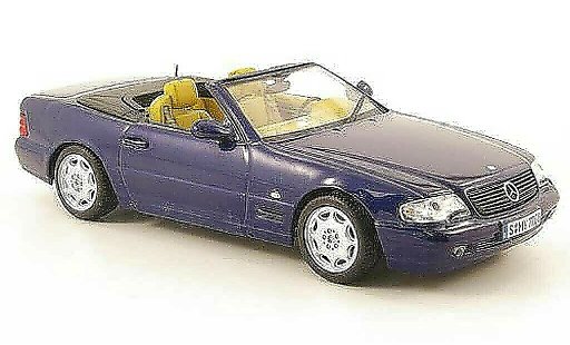 Mercedes 500 Base 1/43 Minichamps (R129) blau modellautos