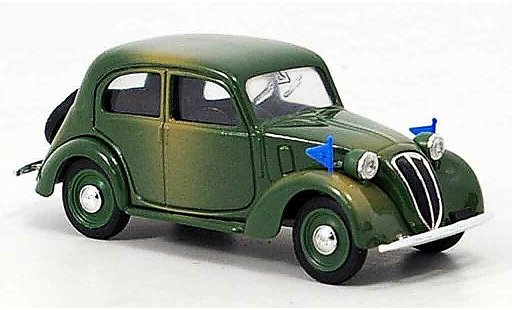Fiat 1100 508C 1/43 Brumm Militar modellautos