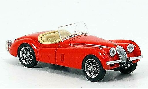 Jaguar XK 120 1/43 Brumm spider rot offen 1948 modellautos