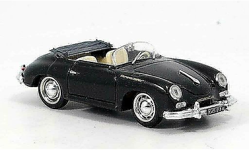 Porsche 356 1952 1/43 Brumm A Speedster schwarz modellautos