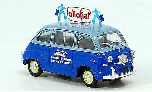 Fiat 600 Multipla 1/43 Brumm Olio 1956 modellautos