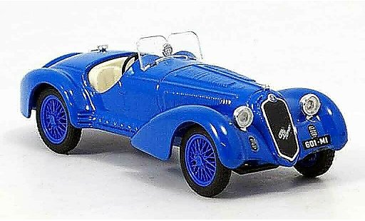 Alfa Romeo 8C 2900 b mm roadster 1/43 Brumm blau 1938 modellautos