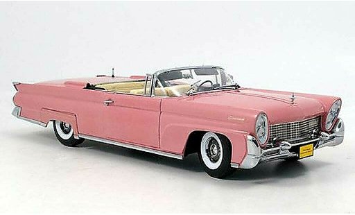 Lincoln Continental 1958 1/18 Sun Star Mark III rosa modellautos