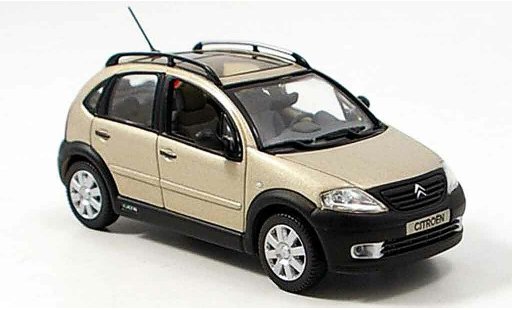 Citroen C3 XTR 1/43 Norev x tr beige 2004 modellautos