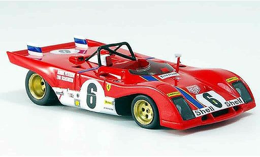 Ferrari 312 PB 1/43 Red Line no.6 daytona 1972 modellautos