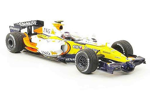 Renault F1 2007 1/43 Minichamps ing f1 team r27 kovalainen modellautos