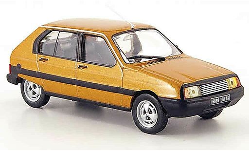 Citroen Visa Berline 1/43 Eagle ii super e braun 1981 modellautos