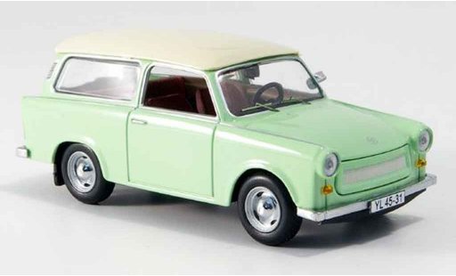 Trabant 601 Universal 1/43 IST Models Kombi gr&Atilde;&frac14;n weiss 1965 modellautos