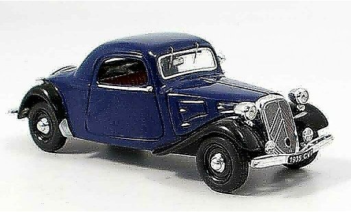 Citroen 7CV Coupe 1/43 Vitesse blau schwarz modellautos