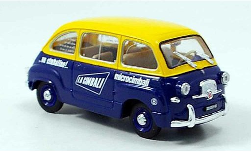 Fiat 600 Multipla 1/43 Brumm Microcimbali 1960 modellautos