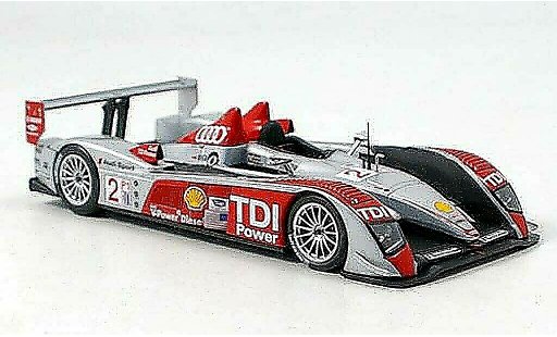 Audi R10 course 1/43 Minichamps 2007 TDI No.2 TDI Power Sieger 12h Sebring modellautos