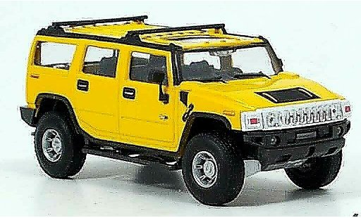 Hummer H2 Base 1/43 Cararama gelb modellautos
