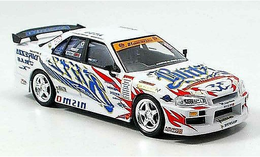 Nissan Skyline R34 1/43 Aoshima Blitz 2005 modellautos