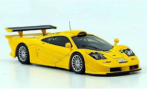 McLaren F1 GTR GTR Long Tail 1/43 IXO orange 1996 modellautos
