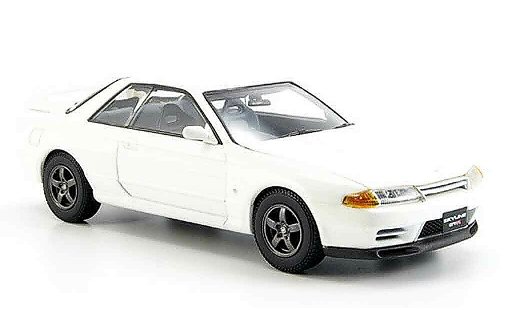 Nissan Skyline R32 1/43 Kyosho GTR weiss modellautos